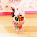 4Pcs  Syringe-shaped Ballpoint Pens Cute Creative Ball Point Pen Black Supply