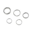 500x HEAVY DUTY Split Rings Stainless Steel Double Loop Rings Lure Connector