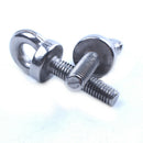 M5 x 20mm Metric Thread Machinery Shoulder Lifting Eye Bolt 5Pcs I3W3