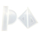 4Pcs Silicone Molds Ruler Set Square Protractor Crystal Epoxy Mold Soap Can