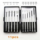 11Pcs Mini Screwdriver Set Precision Tool Kit For Watch Jewelry Glasses Repairs