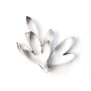 Fondant Cake Decoration Stainless Steel Tools Peony Flower Leaves Cutters Set 3C