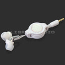 Retractable In-Ear Headphone Earphone Earbud Headset For iPod  MP3 MP4