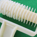 2x Dough Bread Cookies Pie Cakes Lattice Pastry Cutter Roller Home Kitchen Tool