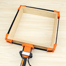 Nylon Multi-Functional Binding Belt Clamp Right Polygons Angle Frame Clip