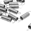 0.5x6x25mm Stainless Steel Dual Hook Small Tension Spring 24pcs