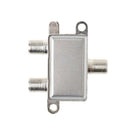 2 Way TV RF Coax Coaxial Cable Splitter For CATV 5-2400MHz Signal