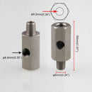 Oil Pressure Sensor 1/8'' Bspt Tee to NPT Adapter Turbo Supply Feed Line Gauge