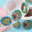 500 Pcs Reward Stickers Motivational Stickers Roll for Kids Cute Stickers LSEAU
