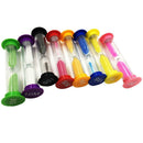 8 Pieces Sand Glass Hourglass Timer, Assorted Color