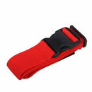 Long luggage stuffed seat belt luggage belt Red D2G2