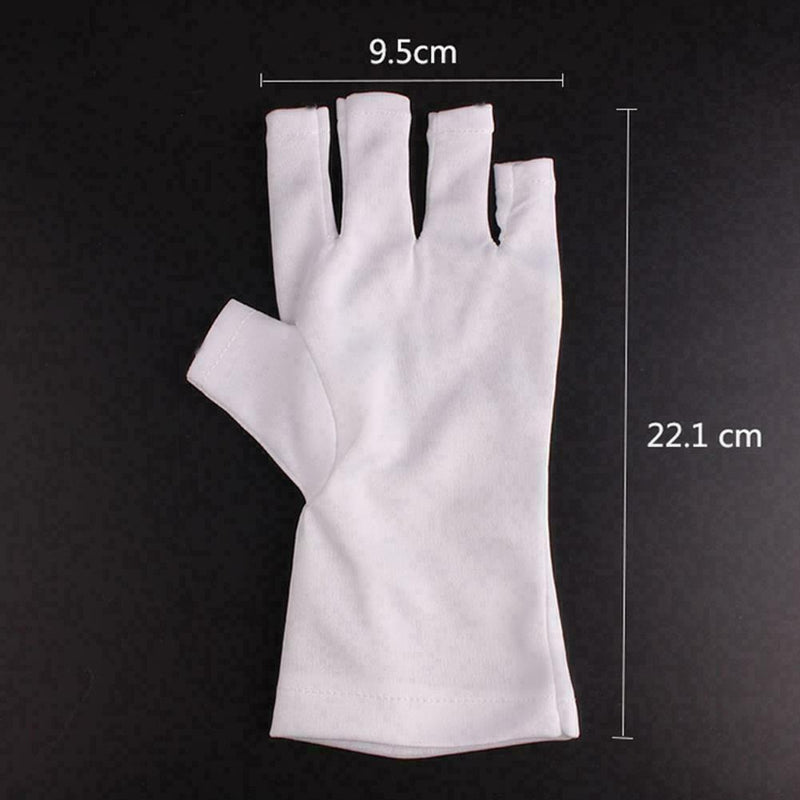 Nails Anti UV Gloves Protection Gel Led Lamp Nail Glove Manicures To Shield M1G1