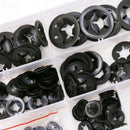 3X(340Pcs Internal Tooth Starlock Washers Quick Speed Locking Washers Push
