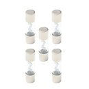 5pcs 60 AMP AGU Fuse Car Audio Amplifier Install Glass Fuse Nickel Plated