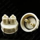 2Pcs Aquarium DIY Air Generator System Fish Tank CO2 Diffuser Bottle Cap Set