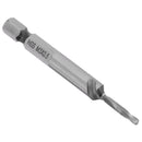12pcs 1/4" Hex Shank Screw Thread Tap Metric SAE Combination Tap Drill Bit Tool
