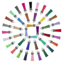 200Pcs Key Chain Ring Tassel Pendants Bulk for Keychain Crafts Jewelry Making