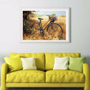 Diamond Painting Field Bike Full Round Rhinestone Picture DIY Set 40x30cm