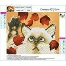 Cute Cat 5D Diamond Painting Embroidery DIY Craft Cross Stitch Home Decor