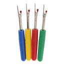 4X Seam Ripper Stitch Unpicker Sewing Tool Kit Plastic Handle Thread Cutter
