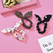 10X Elastic Women Girl Bow Knot Ponytail Hair Band Hair Rope Scrunchie Holder-