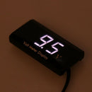 DC 8-16V Digital Display Voltmeter Voltage Volt Meter Panel For 12V Cars Vehicle