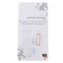 10x 4 in 1 Nano Sim Card to Micro Sim Card & Standard Sim Card Adapter ConvertM&