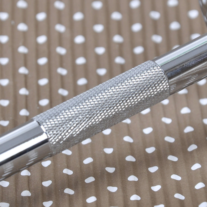 Men Shave Gift Luxury Chrome Alloy Shaving Stand Razor Brush Holder Barber Home