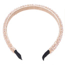 15 mm crystal beaded hair bands hair accessories hair band for ladies Vine H1E3