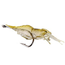 6pcs Shrimp Fishing Simulation Soft Prawn Lure Hook Tackle Bait Lures
