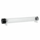 Black POM Length 400mmX50mm Diameter Cylindrical Water-Cooled Tank G1/4 Acr