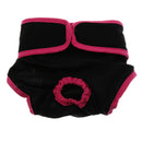 2 Pcs Female Dog Diapers Sanitary Pantie Pant Reusable Dog Diapers Wrap L/XL