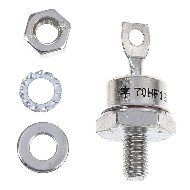 1 x 70HF120 70A 1200V High power rectifier metal stud type rectifier diodes OZ