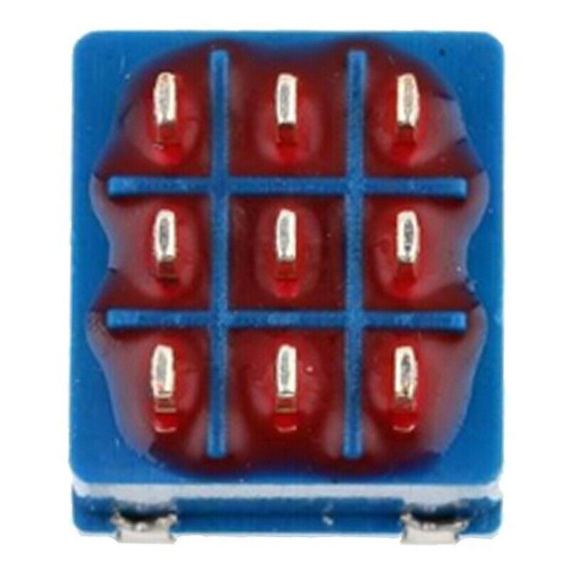 10Pcs 3Pdt 9 Pins Box Stomp Guitar Effect Pedal Foot Switch True Bypass Met