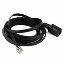 6Pin Removable Portable Microphone Extension cable for Yaesu Radio FT7800