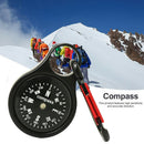 Outdoor Camping Navigation Pocket  With Carabiner Boating Zinc Alloy