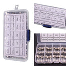 100Pcs 5x20mm Fast Blow 0.1A-20A Auto Car Truck Glass Tube Fuses Assort ZEO