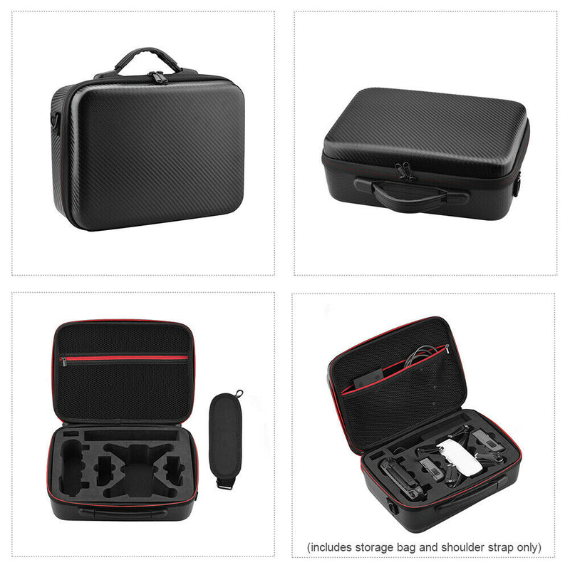 Waterproof Drone Accessories Storage Bag PU Leather Carrying For DJI Spark