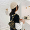 Animal Pattern Underarm Bag Women Mini Plush Shoulder Handbags Purse (5)
