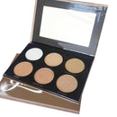 6 colors Palette MakeUP Highlight Face Powder Contour Fashion Concealer