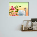 5D DIY Full Drill Diamond Painting Flower Swan Cross Stitch Embroidery Kit