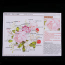 4pcs Ribbon Embroidery Kit DIY Wall Decor  Work Embroidery Frameless
