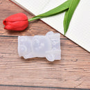Transparent Mirror Elk Silicone Mold DIY Making  Silicone Mould Xmas Ornamen Hn