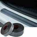 Bumper Strip Rubber Edge Guard Door Sill Protector Car Stickers Carbon Fiber