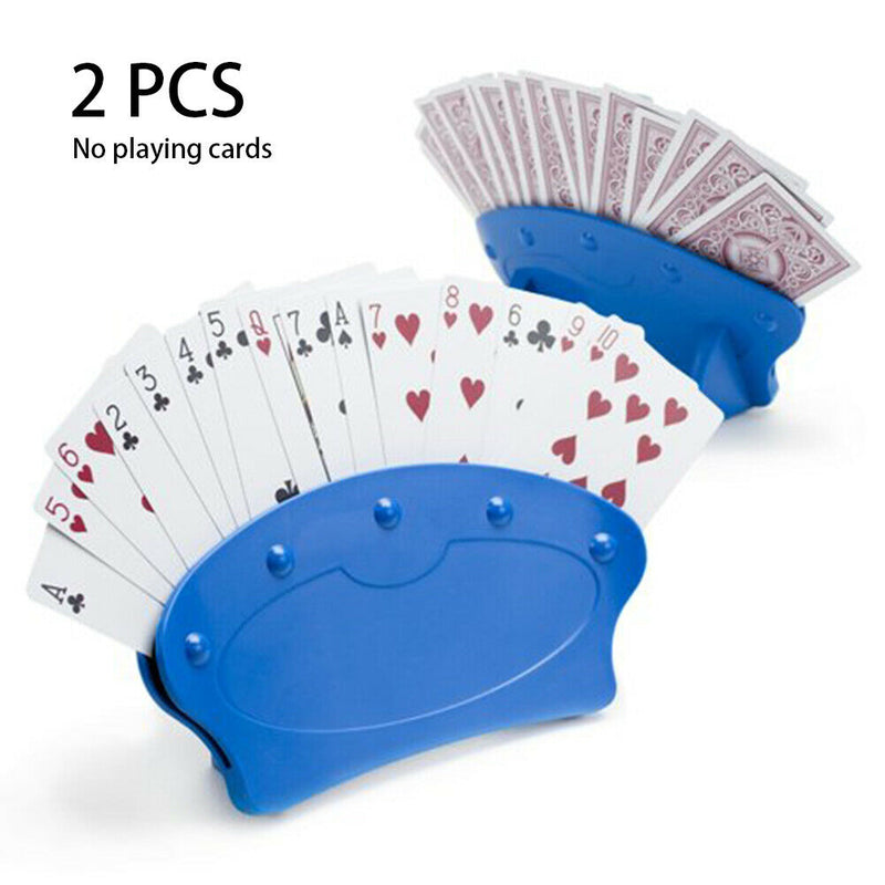 Lazy Poker Party Hands Free Portable Playing Card Holder Game Organizes