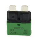 12v-24V Blade Fuse Circuit Breaker Automatic Reset Trip Marine (Low Profile) 30A