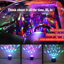 Sound Control LED Magic Ball Lamps Bar Xmas Halloween Crystal Stage USB Light