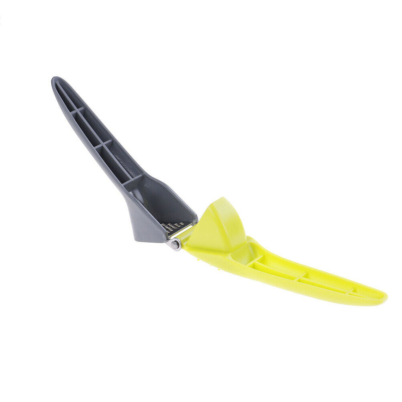 1*Stainless steel garlic press crusher squeezer masher home kitchen mincer t FT