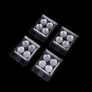 10Set Empty Eyeshadow Palette Grade Plastic Pans DIY With 15mm Aluminium CasesOZ