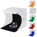 Double LED Light Room Photo Studio Photography Light Tent Backdrop Cube Box ME